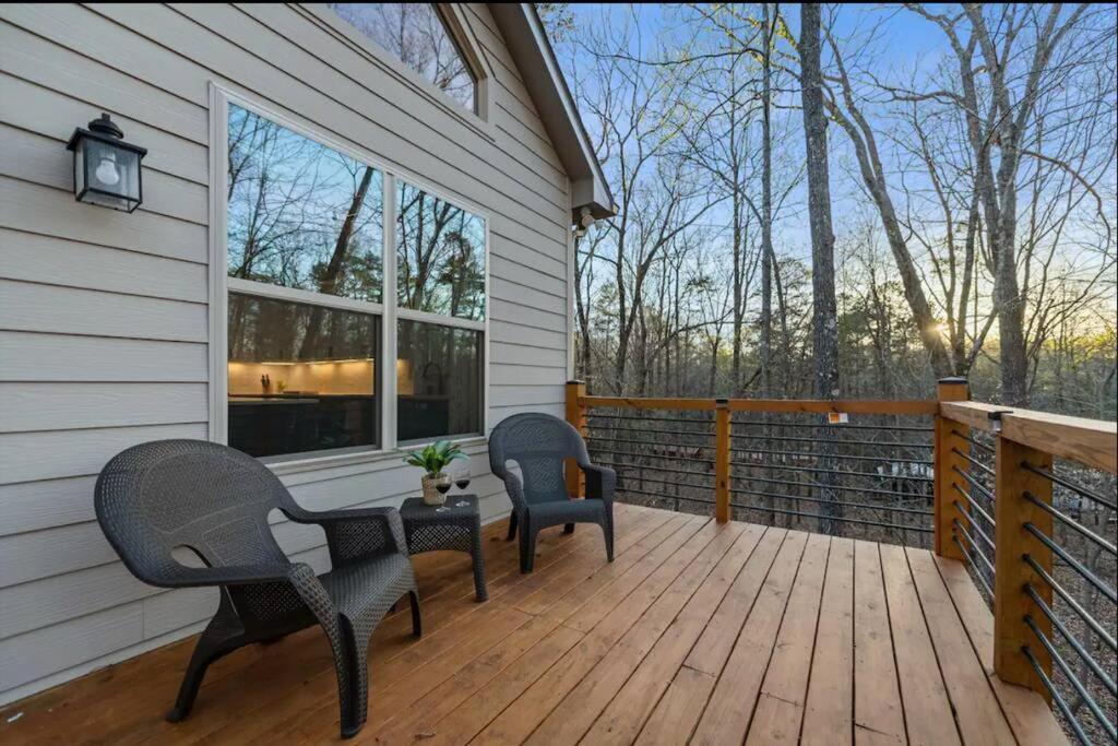 Peaceful Modern Chalet In Ellijay Eksteriør billede
