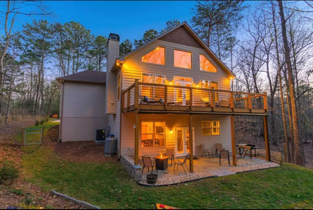 Peaceful Modern Chalet In Ellijay Eksteriør billede